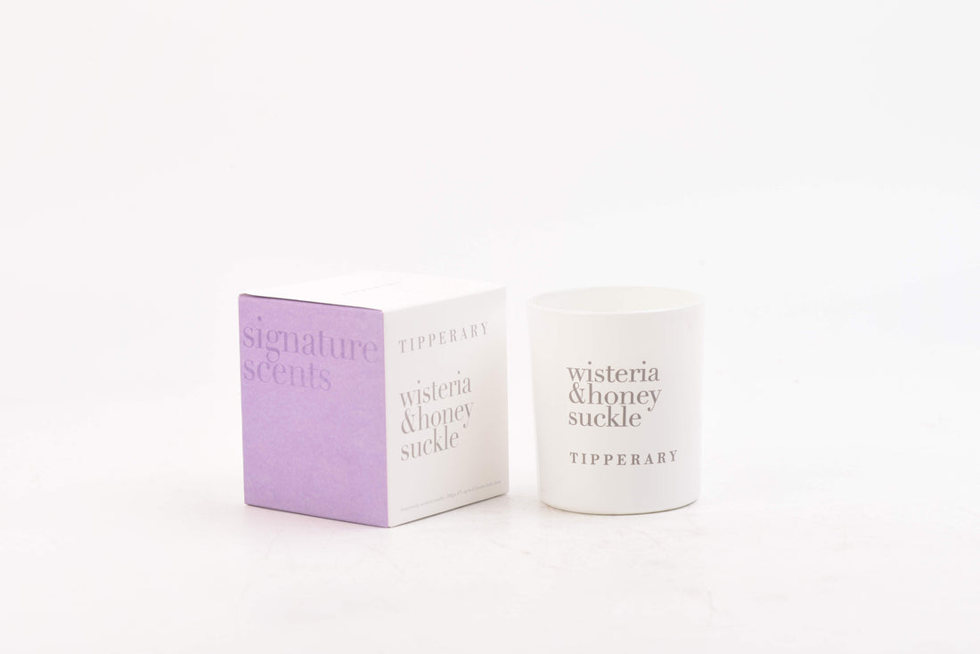 Signature Scents - Wisteria &amp; Honeysuckle Candle