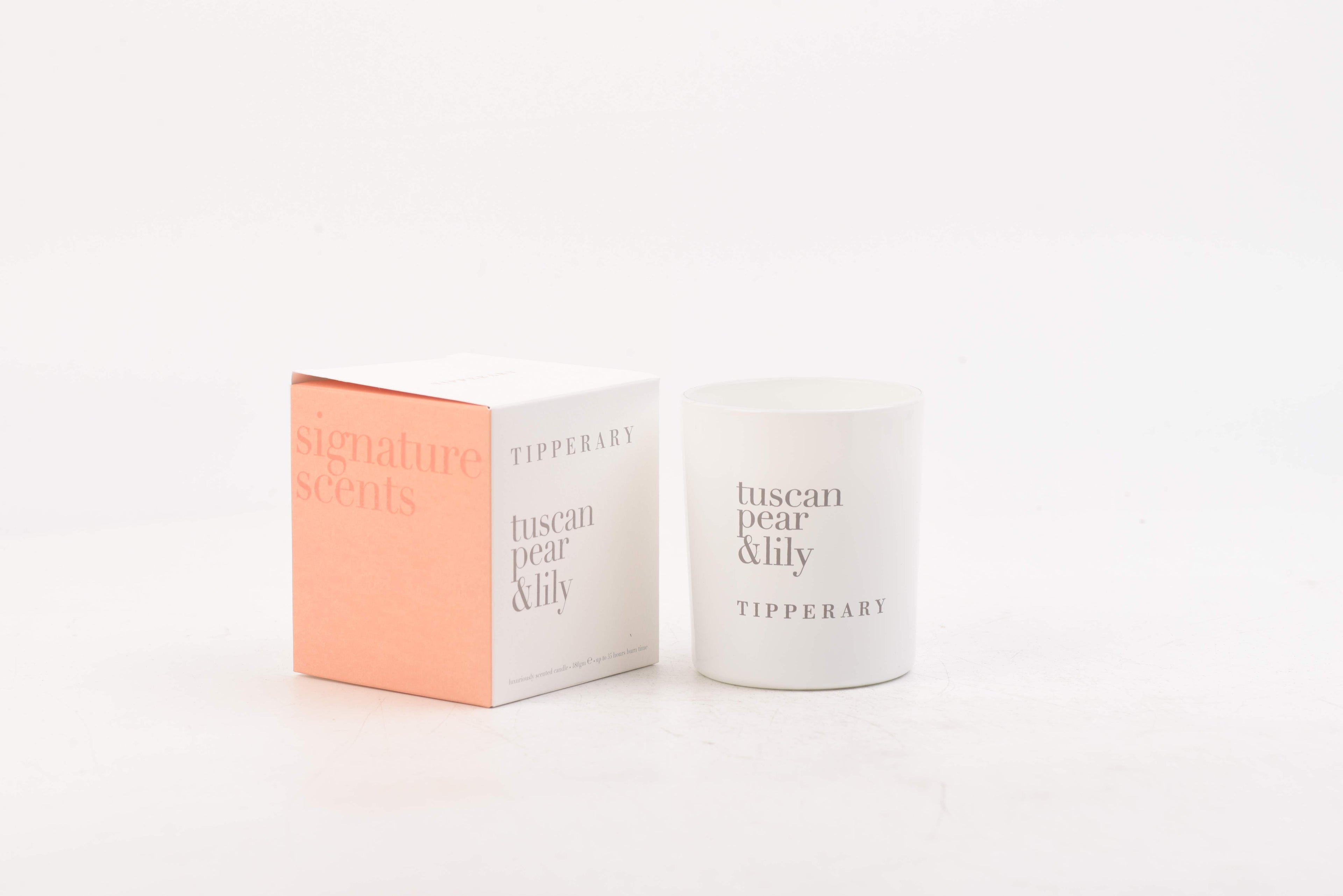 Signature Scents - Tuscan Pear &amp; Lily Candle