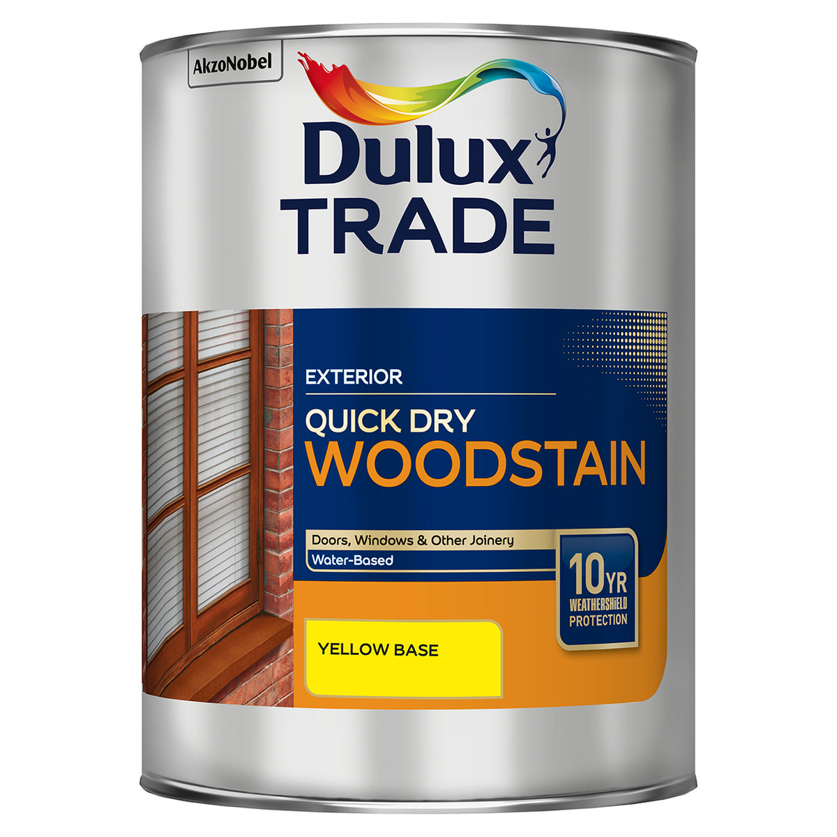 Dulux Trade Quick Dry Woodstain Yellow Base 1L – Co-Op Superstores