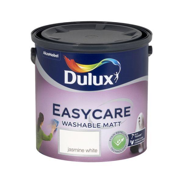Dulux Easycare Matt Jasmine White 2.5L