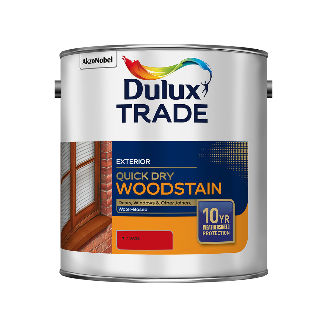 Dulux Trade Quick Dry Woodstain Red Base 2.5L