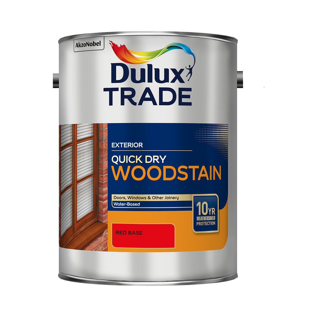 Dulux Trade Quick Dry Woodstain Red Base 5L