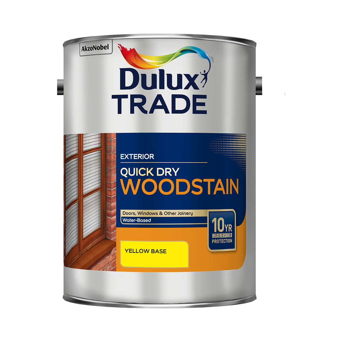 Dulux Trade Quick Dry Woodstain Yellow Base 5L