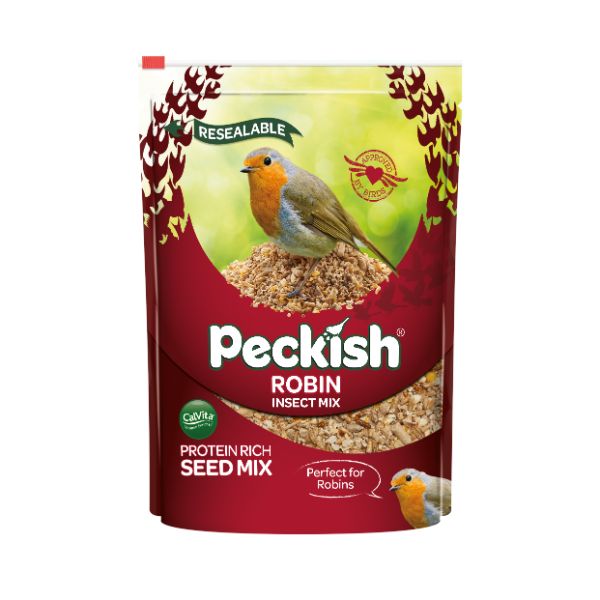 Peckish Robin Seed &amp; Insect Mix Bird Food 1Kg