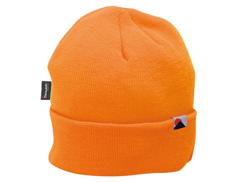 Portwest Hi-Vis Insulatex Knit Cap Orange One Size