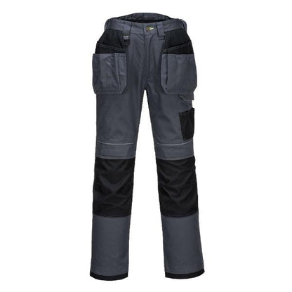 Portwest Urban Holster Work Trousers Grey/Black