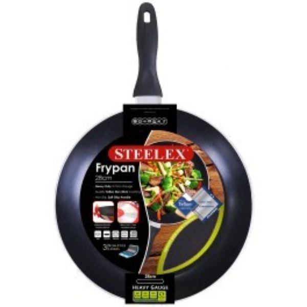 Non Stick 28Cm Steelex Frypan With Induction Base