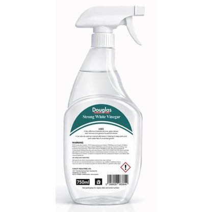 Douglas Professional Strong White Vinegar 750ml Trigger Spray