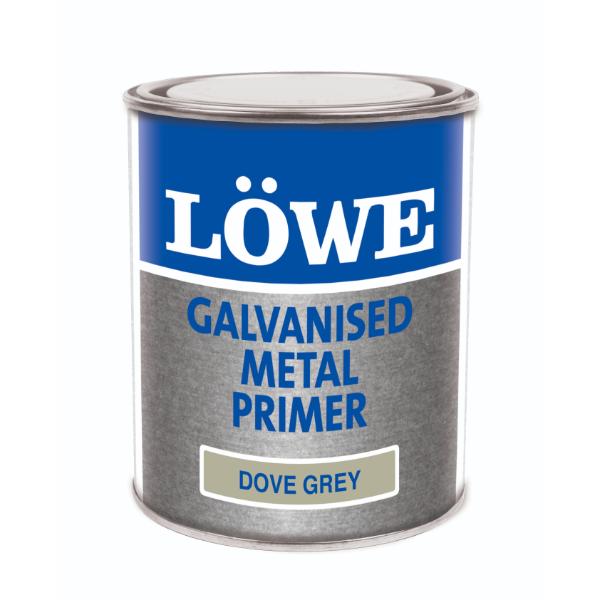 Lowe Galvanised Metal Primer Dove Grey 1Ltr