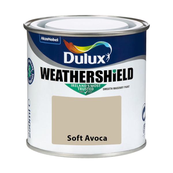 Dulux Weathershield Smooth Masonry Soft Avoca 250ml