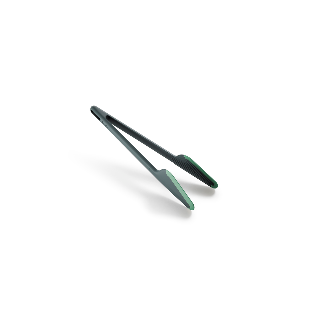 Non-Scratch Kitchen Tongs - Green
