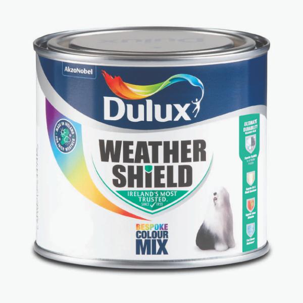 Dulux Trade Weathershield Smooth Medium Base 500Ml