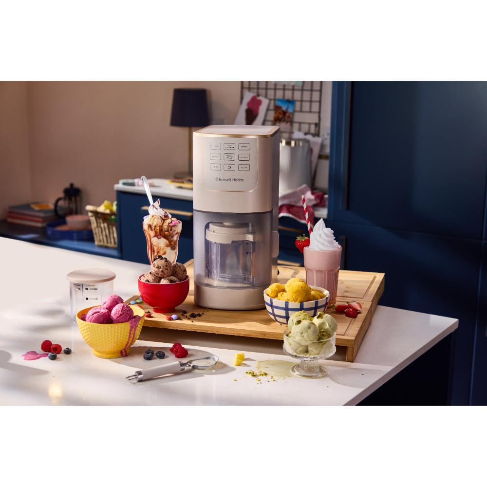 Russell Hobbs 28750 Chilluxe Ice Cream Maker 800W (Stone)