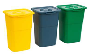 DEA Eco Bin 50L 3 Piece Set