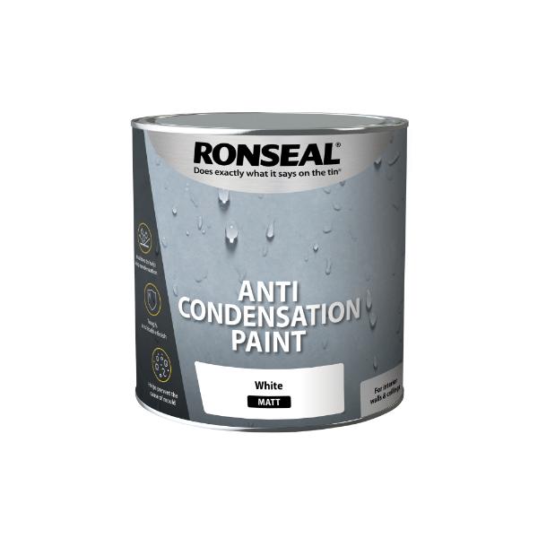 Ronseal Anti Condensation Paint White 2.5L – Co-Op Superstores