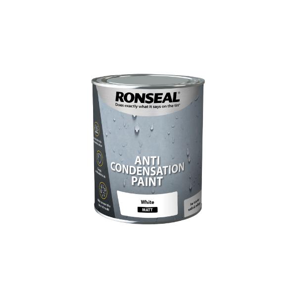 Ronseal Anti Condensation Paint White 750ml