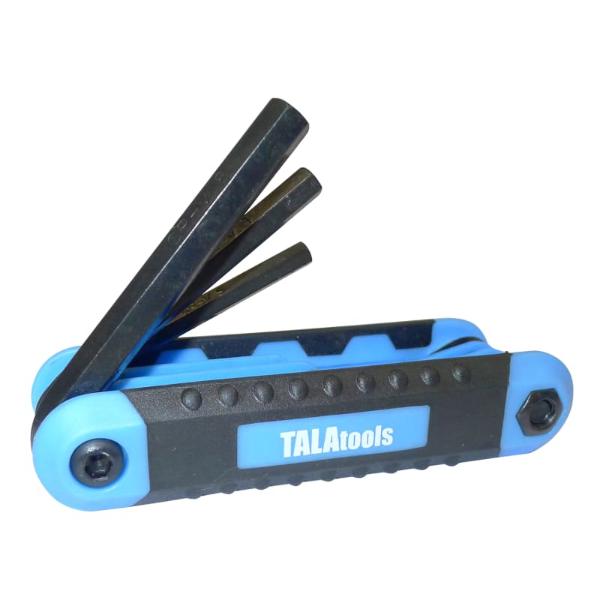 Tala 8 Piece Metric Folding Hex Key Set