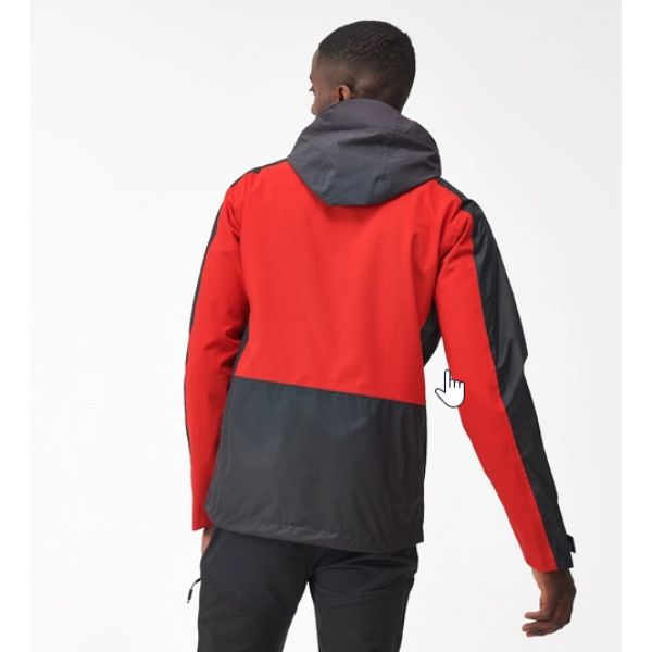 Regatta Highton Stretch Mens Jacket Ii Danger Red/Ash