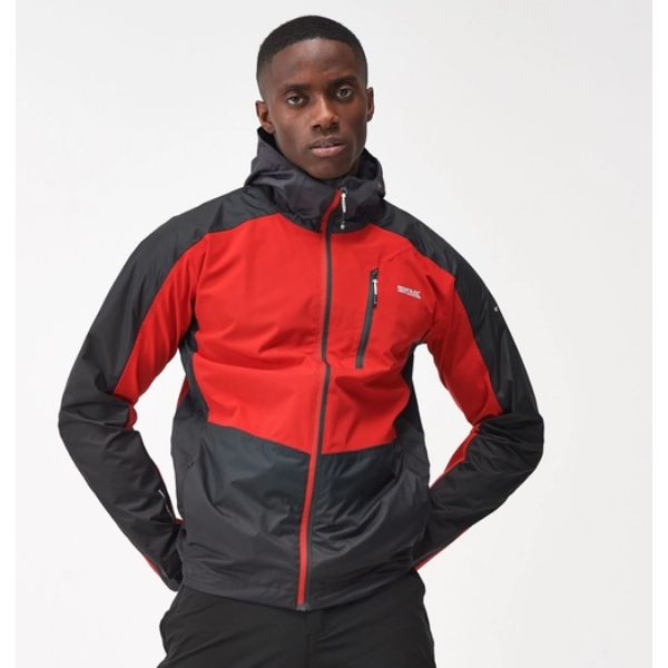 Regatta Highton Stretch Mens Jacket Ii Danger Red/Ash