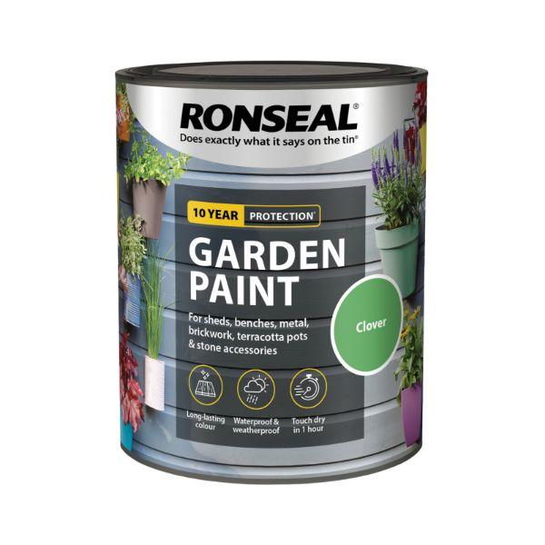 Ronseal Garden Paint Clover - 750Ml