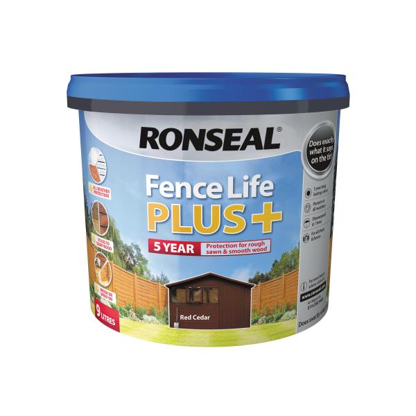 Fencelife Plus+ 9L Red Cedar