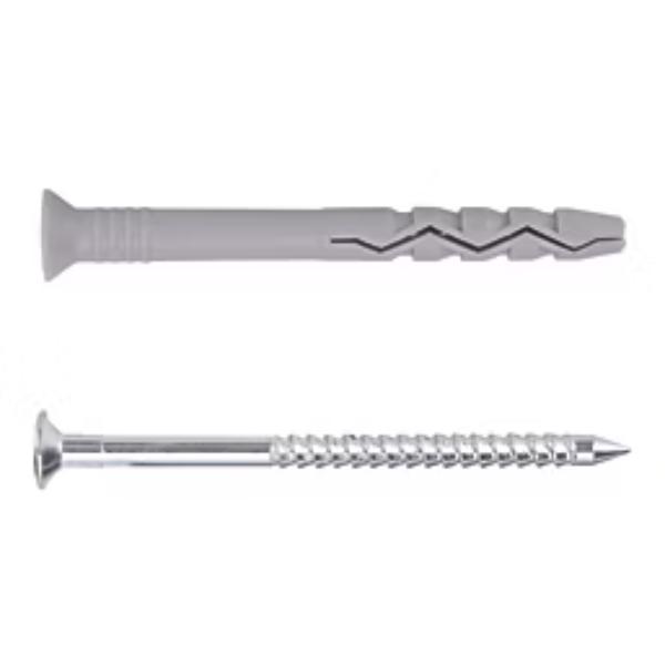 Rawl Hammer In Fixing 6X80 Counter Sunk Screw (10)