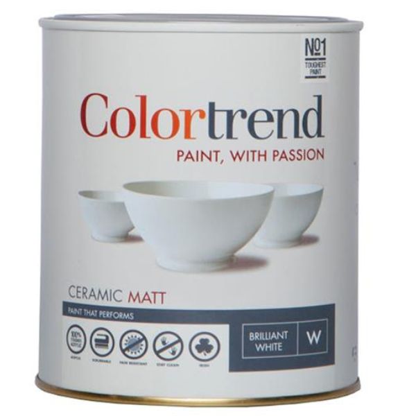 Colourtrend Ceramic White Base 1L