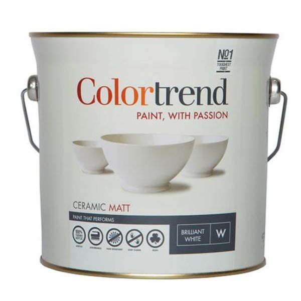 Colourtrend Ceramic White Base 3L