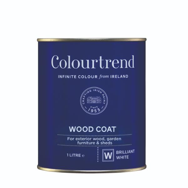 Colourtrend Woodcoat White 1L