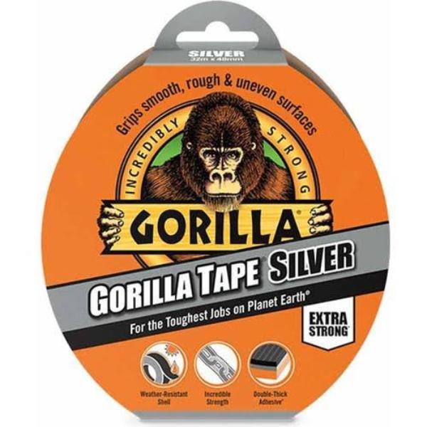 Gorilla Tape Silver 32M