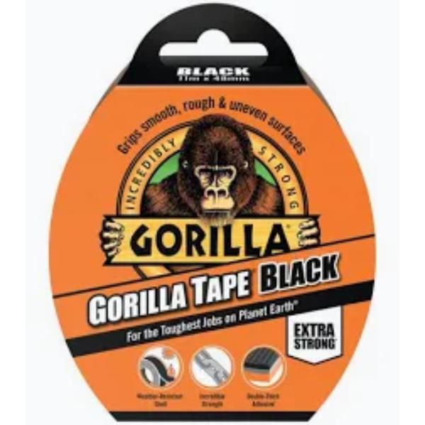 Gorilla Tape Black 32M