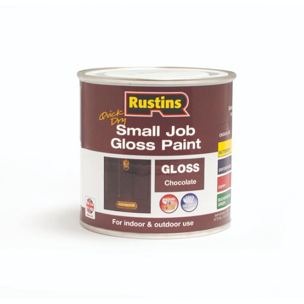 Rustins Small Jobs Chocolate Gloss Quick/ Dry 250ml