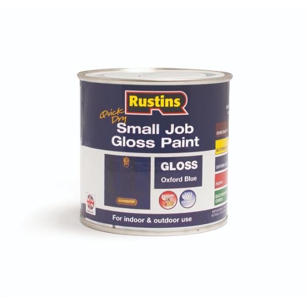 Rustins Small Jobs Oxford Blue Gloss Quick/ Dry 250ml