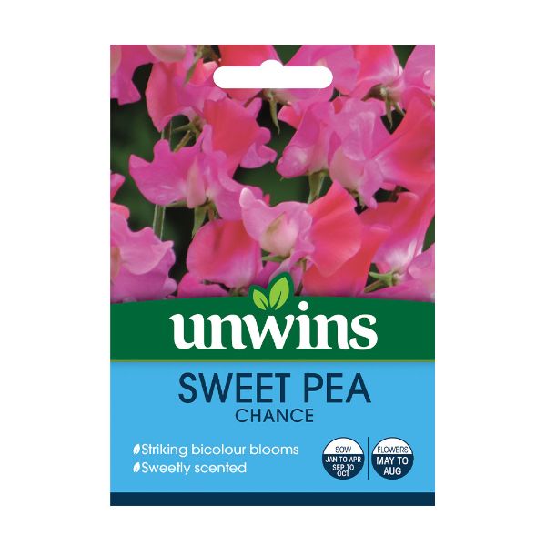 Unwins Seed Packet Sweet Pea Chance