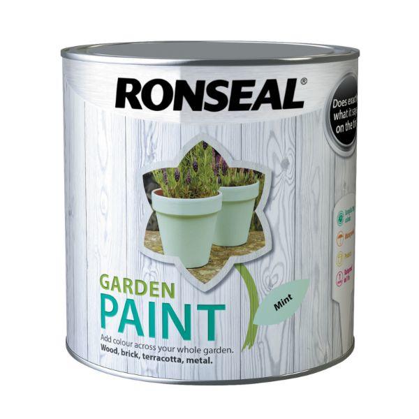 Ronseal Garden Paint Mint 2.5Lt CoOp Superstores