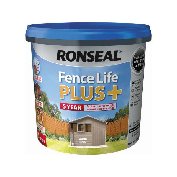 Fencelife Plus + 5L Warm Stone
