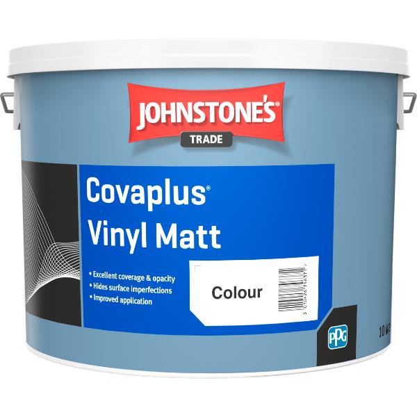 Johnstones Covaplus Matt Magnolia 10L