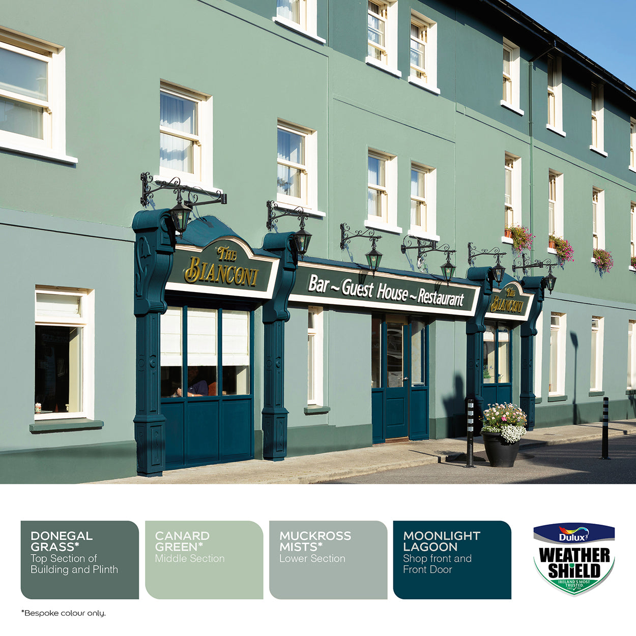 Dulux Weathershield Exterior Satin Moonlight Lagoon 750Ml