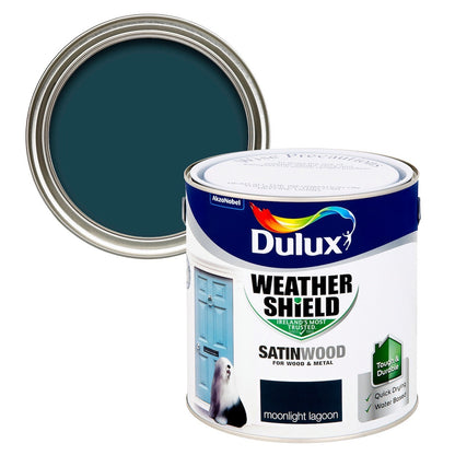 Dulux Weathershield Exterior Satin Moonlight Lagoon 2.5L