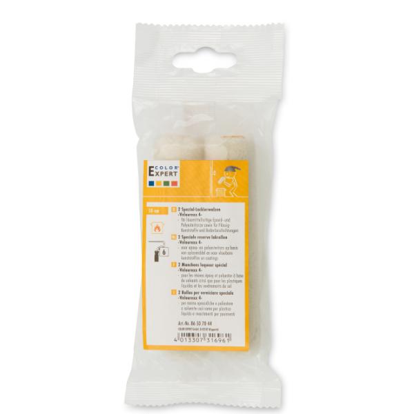 4&quot; Gloss/Velour 2Pk