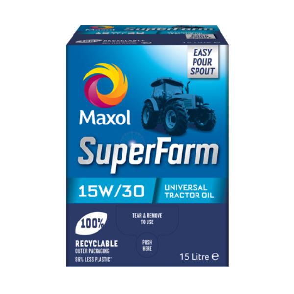 Maxol Superfarm 15W/30 Bag in Box 15L