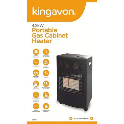 KINGAVON 4.2KW PORTABLE GAS CABINET