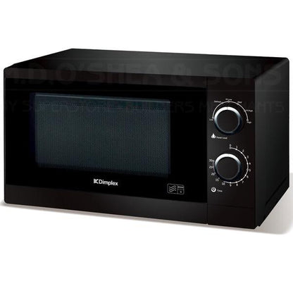 Dimplex 20L/800W Manual Microwave Black
