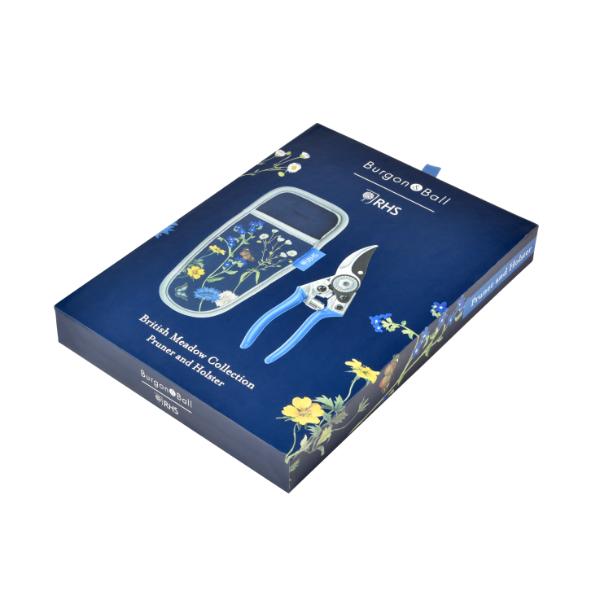 Burgon &amp; Ball Meadow 17cm Pocket Pruner &amp; Holster