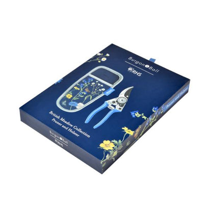 Burgon &amp; Ball Meadow 17cm Pocket Pruner &amp; Holster