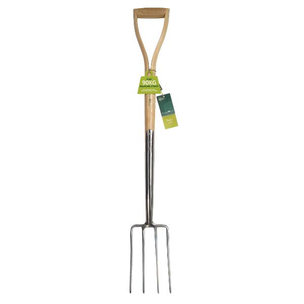 Burgon &amp; Ball RHS Stainless Steel Border Fork 98cm