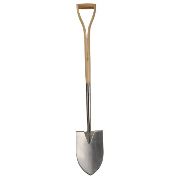 Burgon &amp; Ball RHS Large Stainless Steel Groundbreaker Spade 111cm