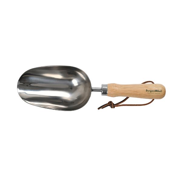Burgon &amp; Ball RHS Stainless Steel Compost Scoop 30.2cm