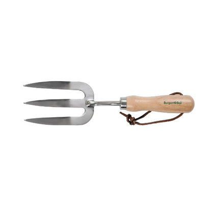 Burgon &amp; Ball RHS Stainless Steel Hand Fork 30cm