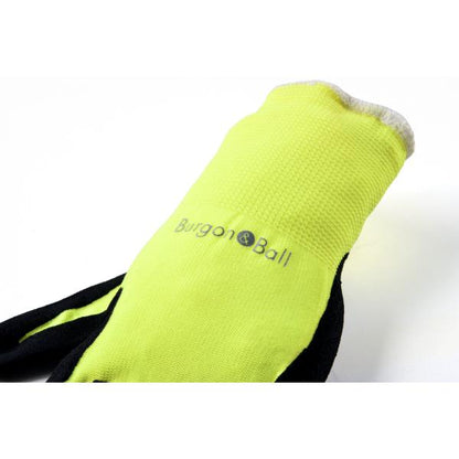 Burgon &amp; Ball Florabrite Fluorescent Garden Glove Yellow S/M